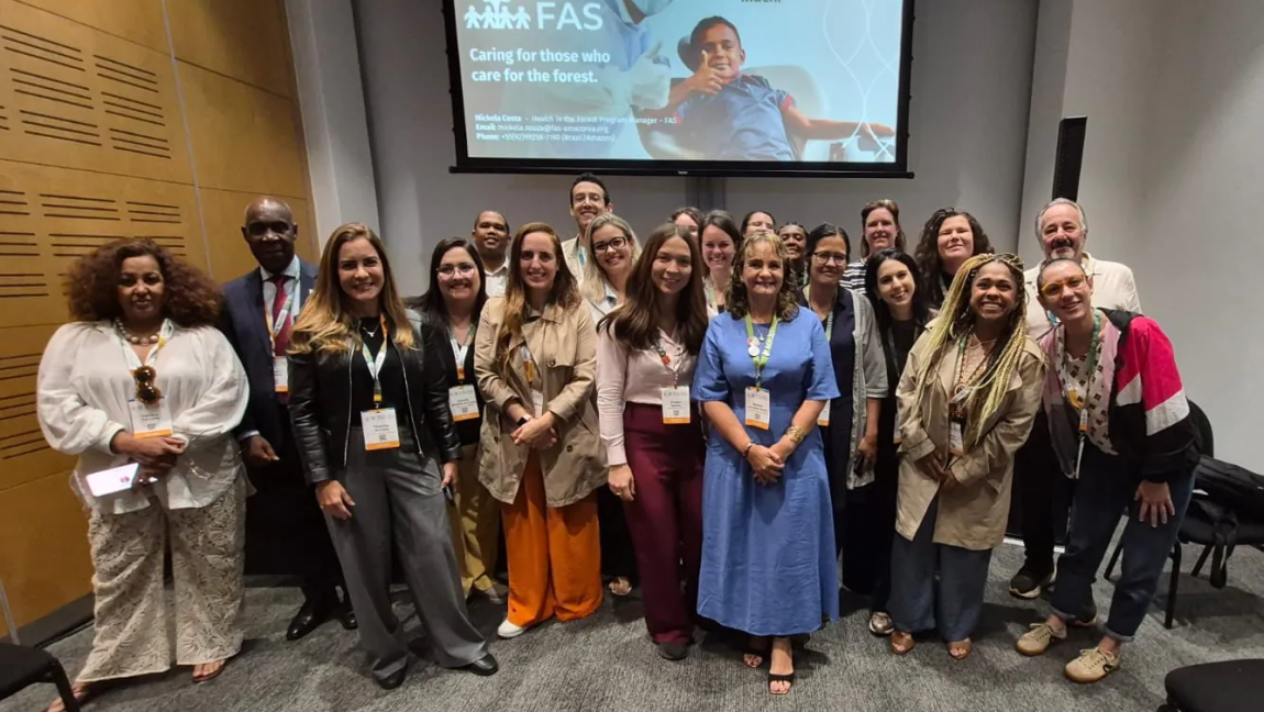 Esta imagem é de Projetos do Juntos pela Saúde apresentam experiências brasileiras no 18º Congresso Mundial de Saúde Pública com a seguinte descrição: Presença da FAS no congresso 
